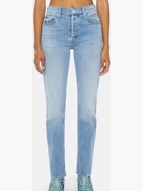 MOTHER Denim The Tomcat Skimp Jean in All Over the Map Size 25